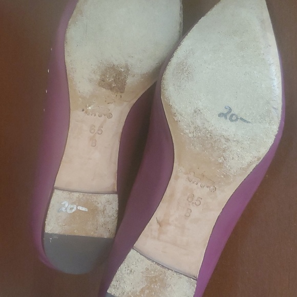 COACH Burgundy flats - Picture 5 of 5